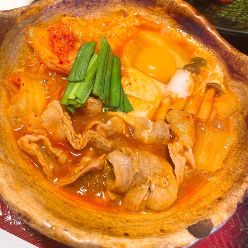 辛旨 豚キムチ鍋 辛マーク付