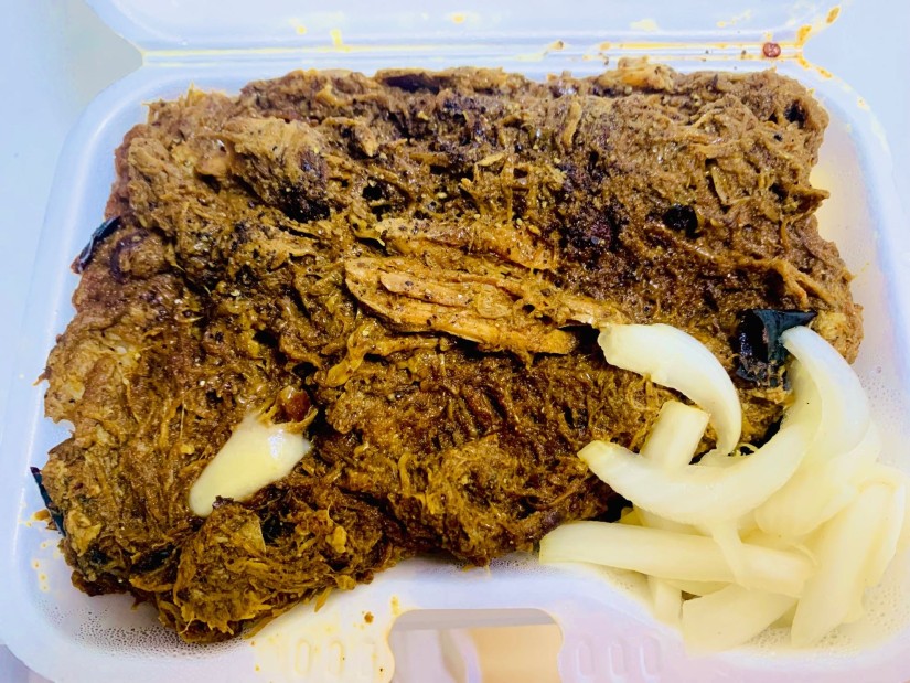 手ほぐしポークカレー削りチーズトッピング＋超辛100円 超辛