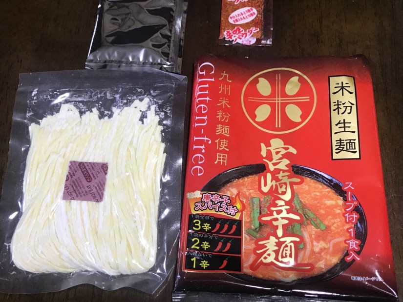 米粉生麺 宮崎辛麺 3辛