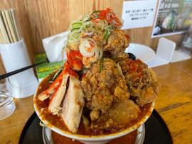 G唐ラーメン(辛トッピング) 大辛