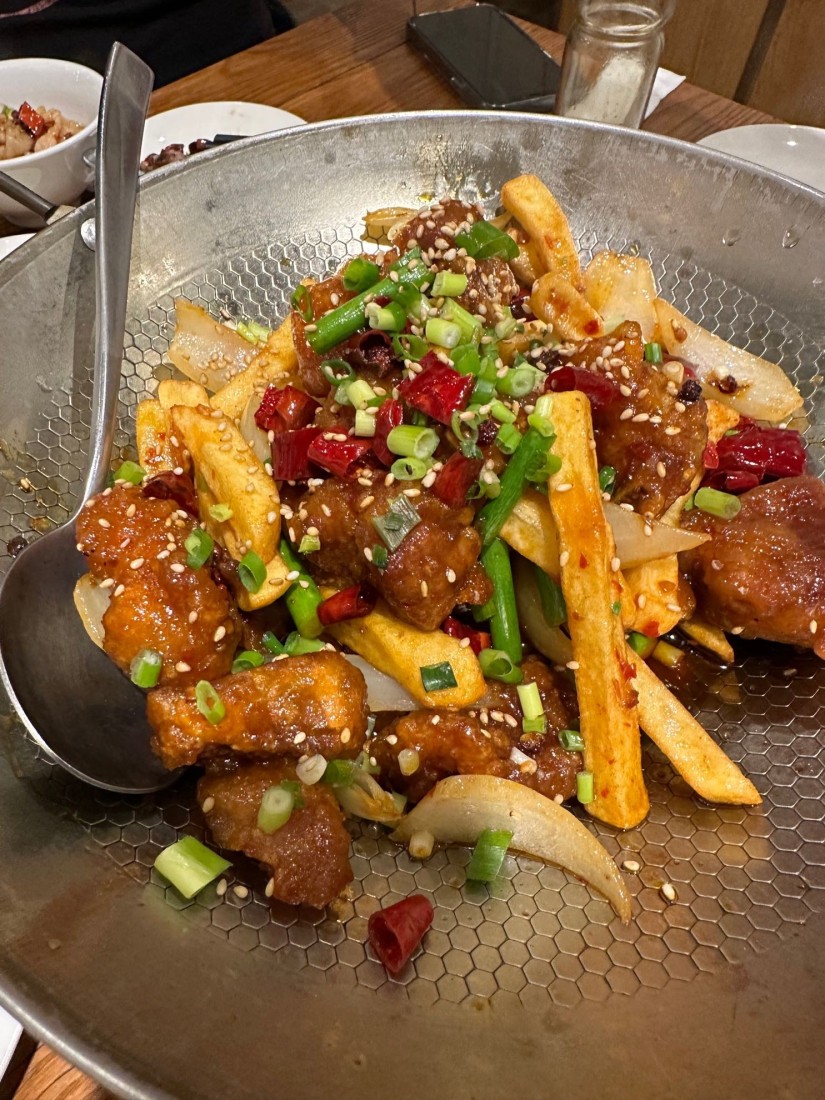 スペアリブのピリ辛干し鍋