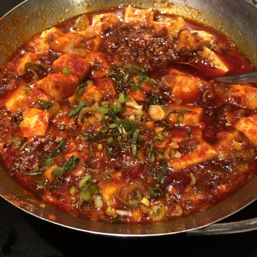 麻婆豆腐 超級辣