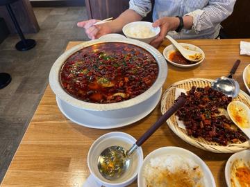 白身魚の四川風煮込み（水煮魚）