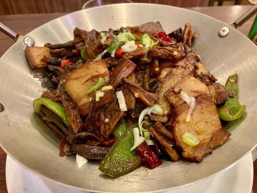 野山菌とラーロウ湖南風鍋