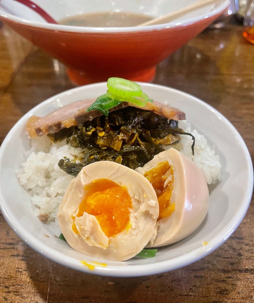 辛子高菜ごはん