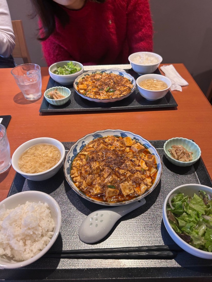 麻婆豆腐ランチ