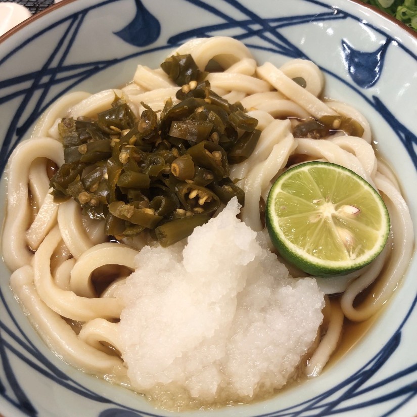 青唐おろしうどん 激辛