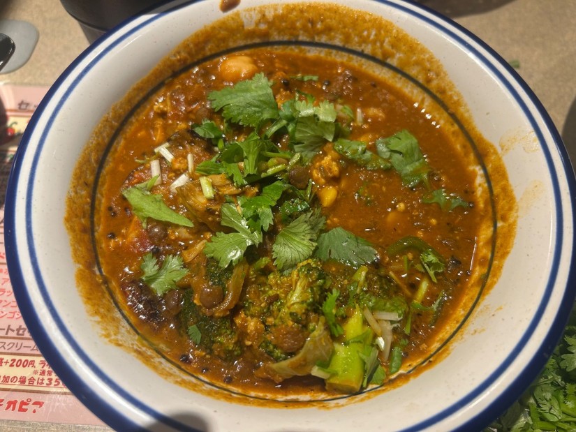 野菜豆カレー 70辛