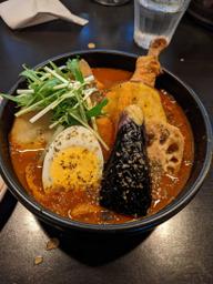 彩り野菜のチキンレッグカレー 30辛