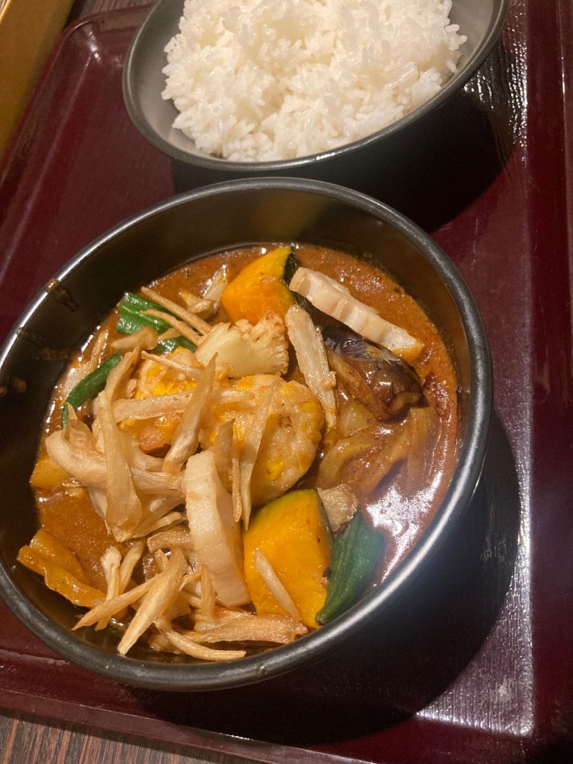 ベジタブルスープカレー 10辛