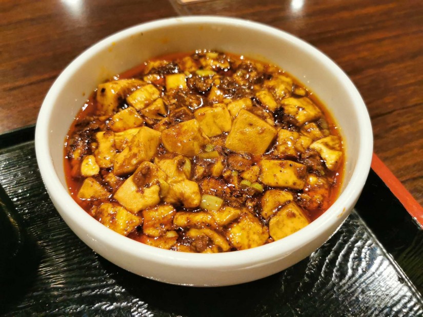麻婆豆腐定食5辛 5辛