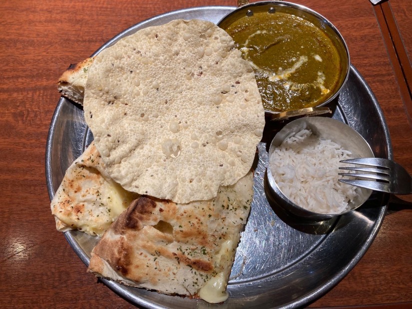 ほうれん草バニールカレー 5辛