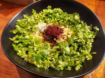 汁なし担々麺 3辛/パクチー追加
