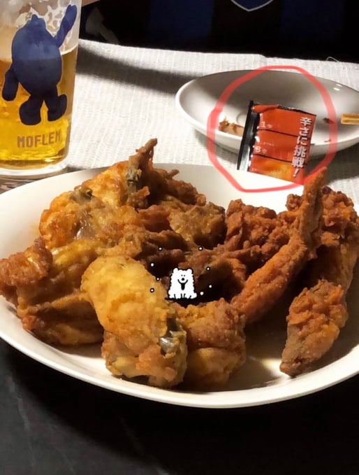 激辛ソース 辛さに挑戦！