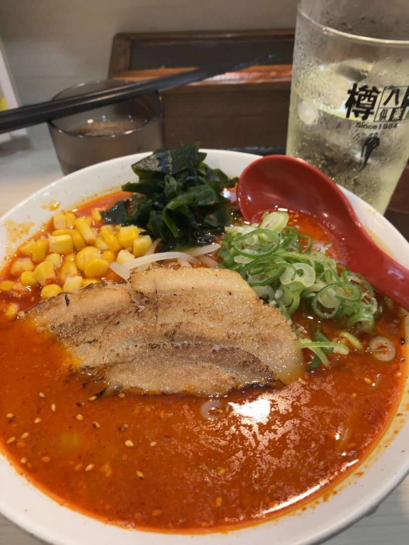 山麓 地獄らーめん 8合目