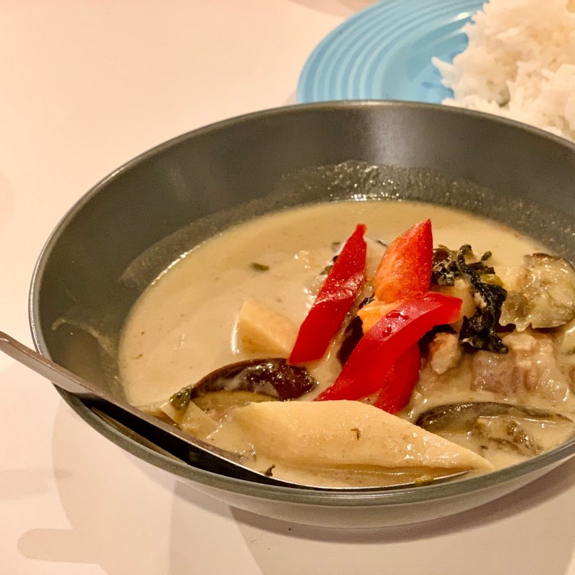 めちゃくちゃ辛いグリーンカレー