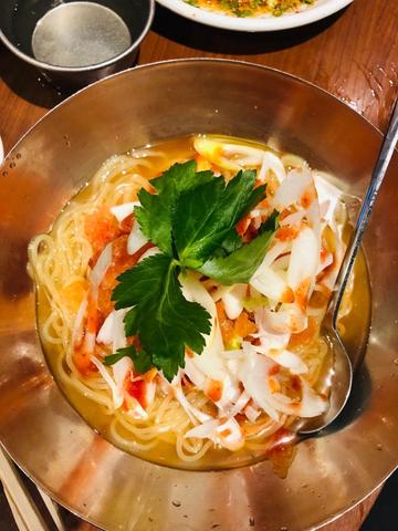 辛冷麺 辛め