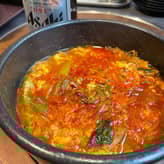 ユッケジャン定食 激辛