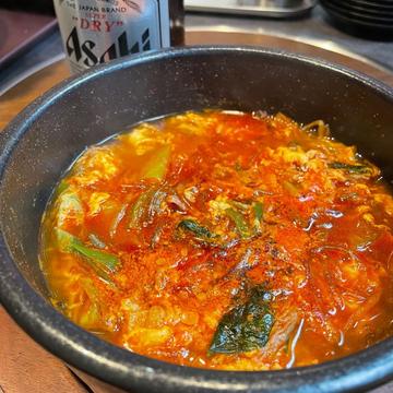 ユッケジャン定食 激辛