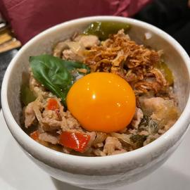 ミニガパオ丼