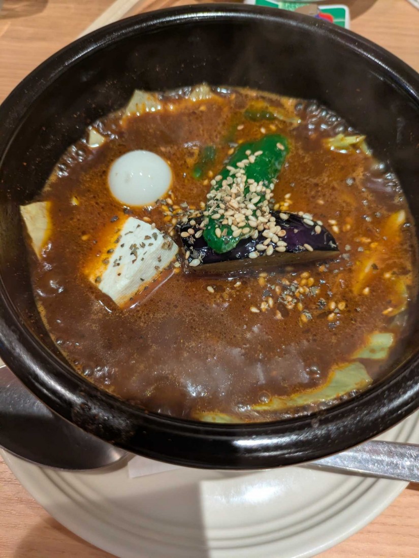 野菜のスープカレー 激辛