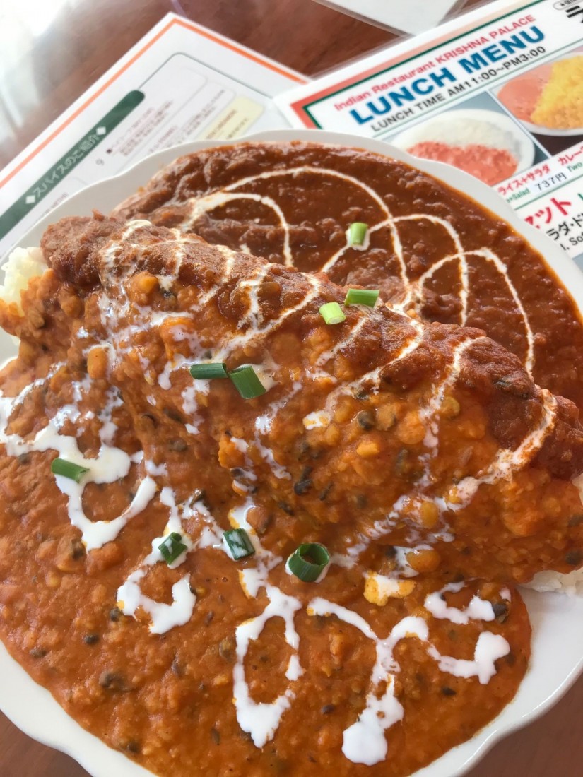 マトン& 豆カレー 激辛