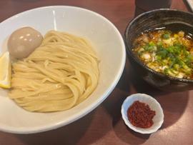 味玉つけ麺 辛味追加