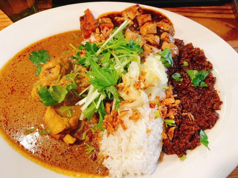 spicykeema curry &today's curry
