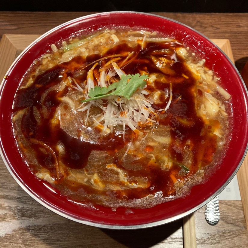 酸辣湯麺 辛増し+3