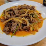 ラム肉クミン炒め