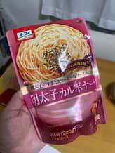 明太子カルボナーラ