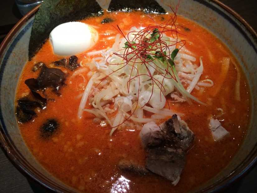 味噌ラーメン辛口(激)