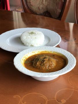 チキンコフタカリー あちゃーる一番の辛いカレー