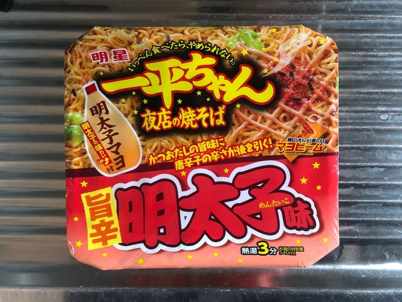 明星一平ちゃん夜店の焼そば 旨辛明太子味