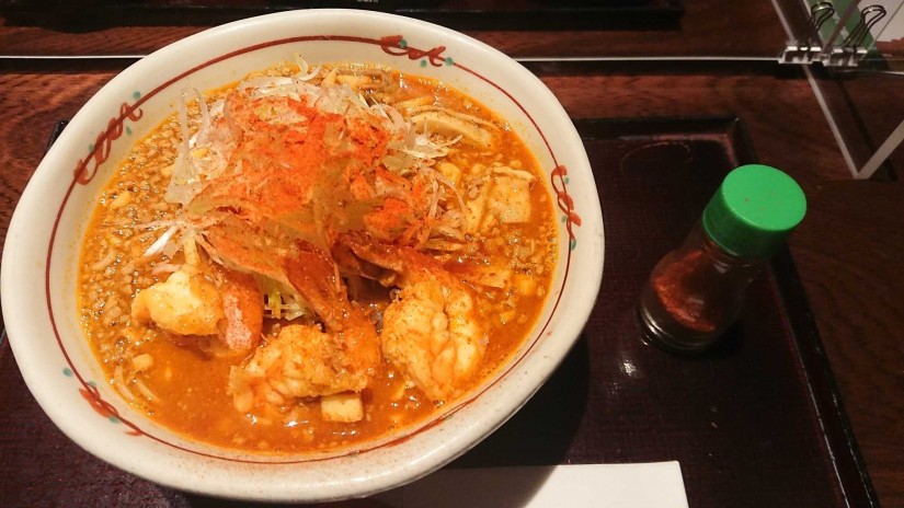 うま辛タンメン まーまー辛いね