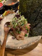 高知鮮魚の青唐辛子なめろう