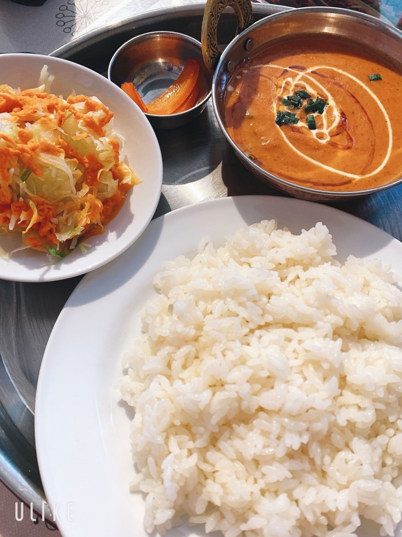 日替わりカレー(オクラのベジカレー) 激辛
