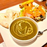 40倍 ほうれん草カレー マトン