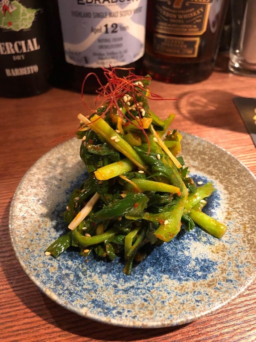 東邦酒場名物⭐︎ゴニラ 辛め