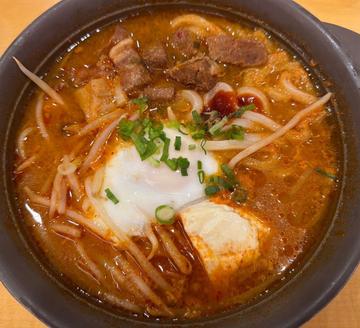 豚チゲ（半玉うどん入り）
