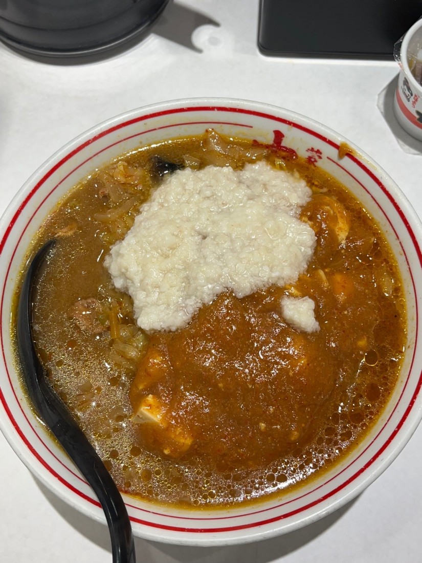 蒙古タンメン（背脂） 5辛