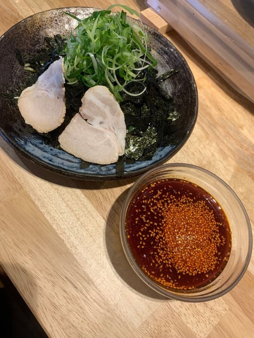 のりねぎつけ麺 10倍