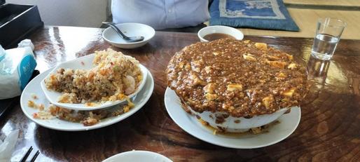 麻婆ラーメン＆チャーハン 普通