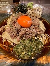 冷やしマグロユッケまぜそば