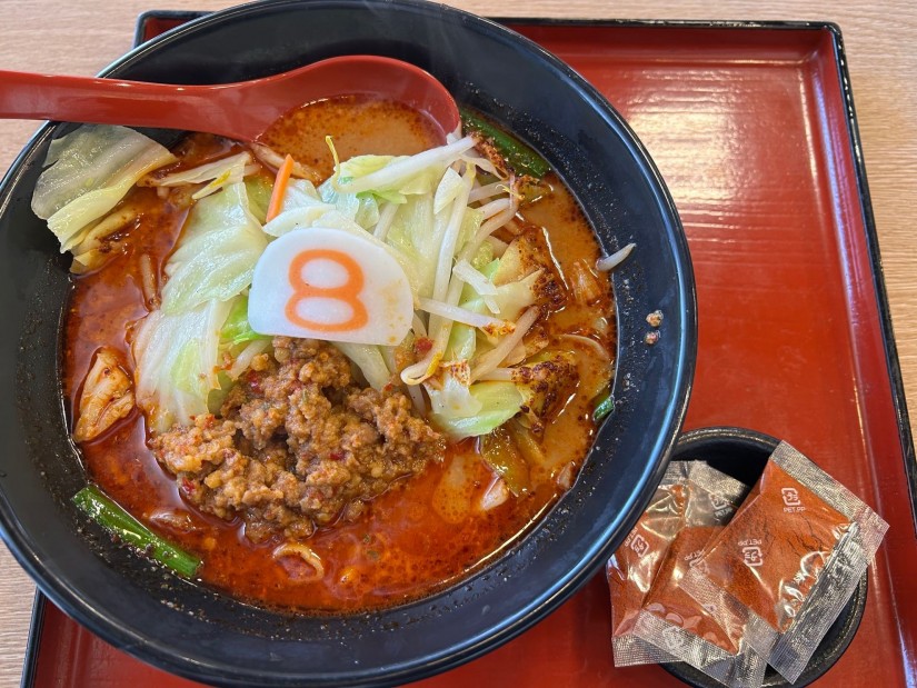 野菜麻辣らーめん  2.5辛 辛増し×3