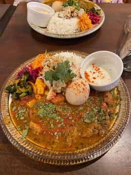 ケイジャンチキンカレー