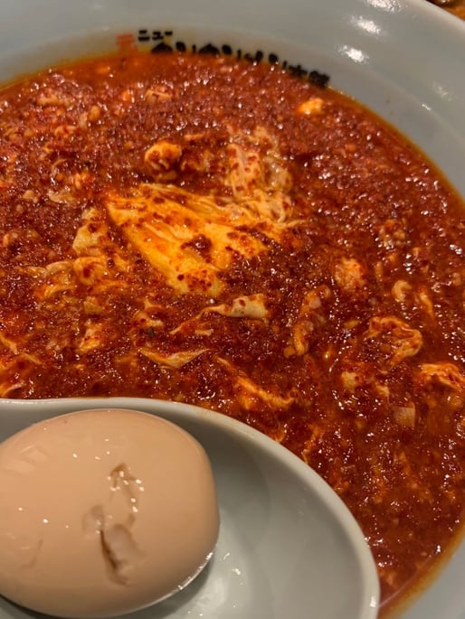 タンメン メチャ辛＋3