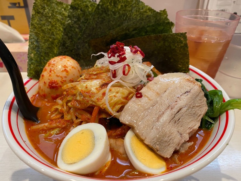 極五目味噌タンメン 7辛×3倍