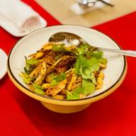 牛肉と牛モツの四川風激辛和え