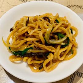 黒胡椒風味皿うどん